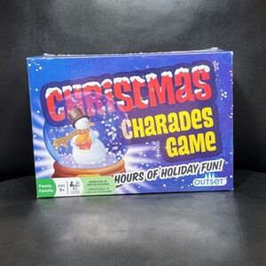 Christmas Charades Game Hours of Holiday Family Fun Ages 8+ Party Game Sealed
